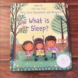 ⭐️⭐️ PICK 5 /$20 Usborne Lift-the-Flap Board Book:What is Sleep? Children's Book